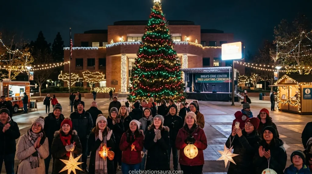 Brea's Civic Center Tree Lighting Ceremony