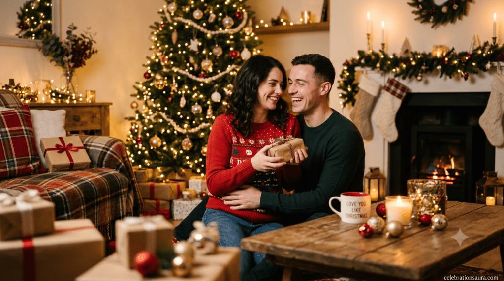 Love You Like Christmas Lines for a New Boyfriend