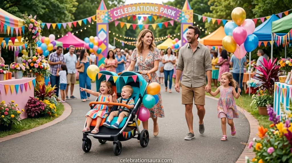 Visiting With Young Kids and Strollers