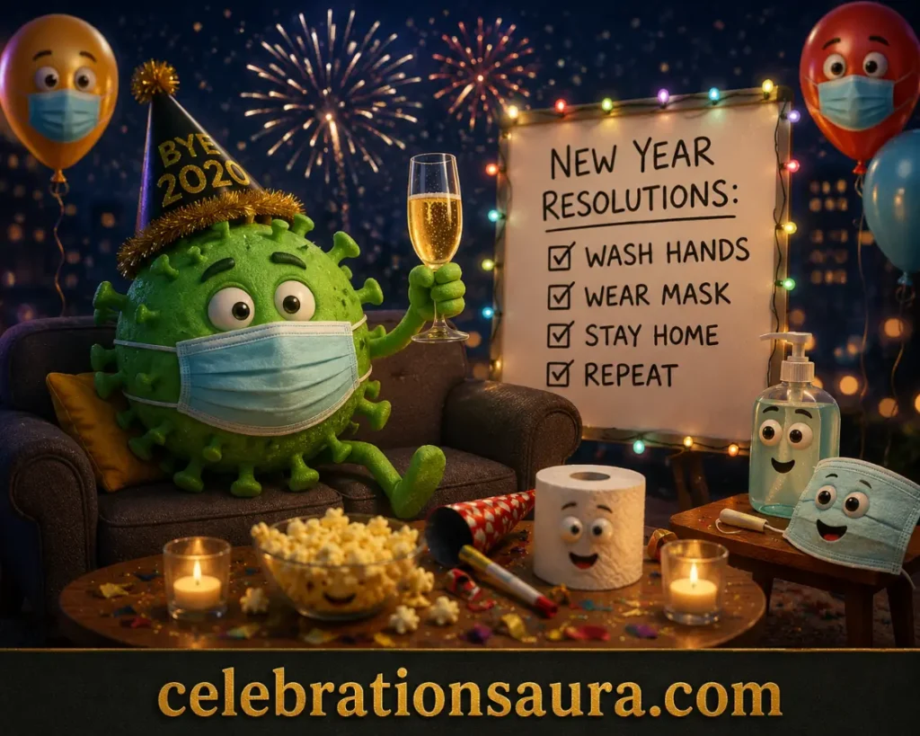 Happy New Year GIF Funny Covid-Era Jokes That Still Hit 