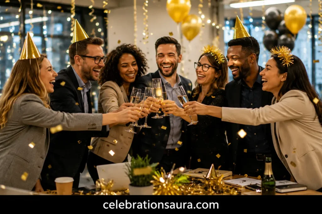 Office Party Happy New Year GIFs for the Group Chat