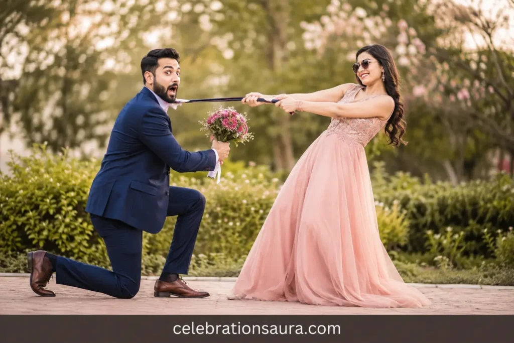 Funny Engagement Photos Ideas