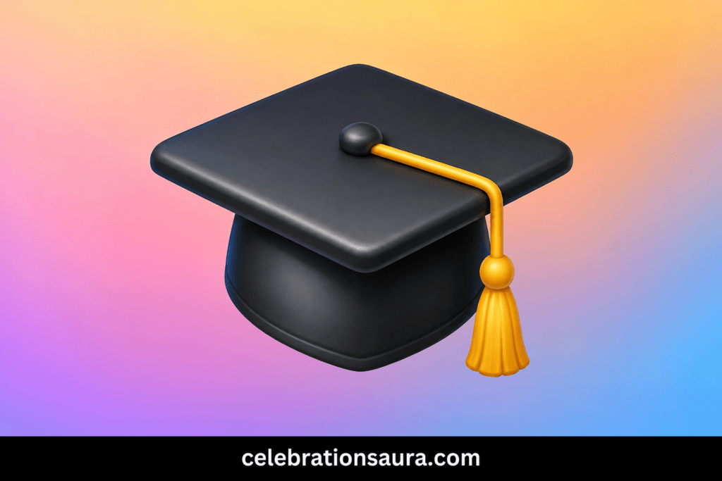 Graduation Cap Emoji on Facebook and Other Platforms