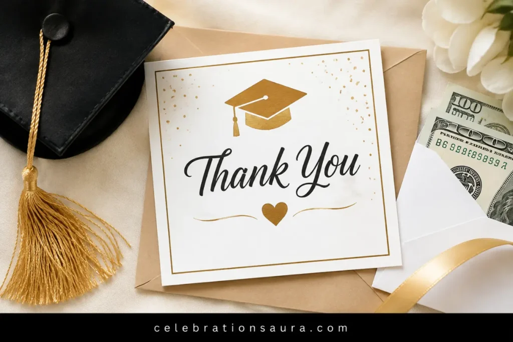 Graduation Thank You Message for Money 