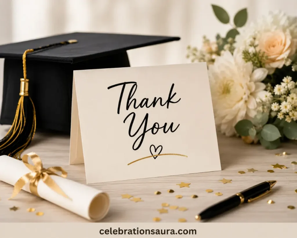 Generic Graduation Thank You Message for Anyone on Your List