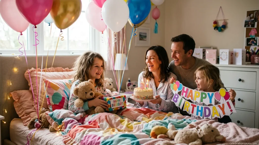 Birthday Morning Surprise Wake-Up