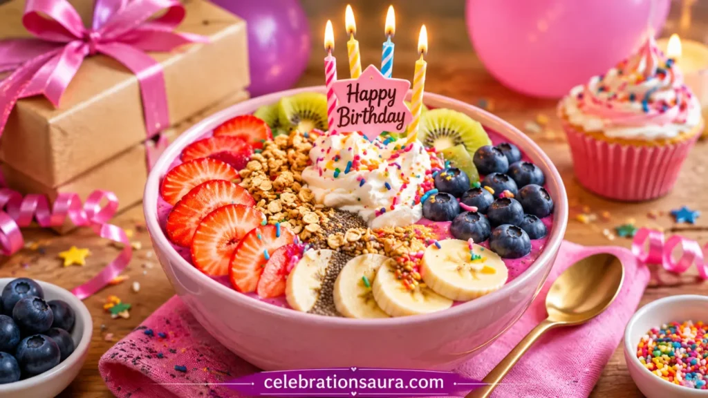 Birthday Smoothie Bowl