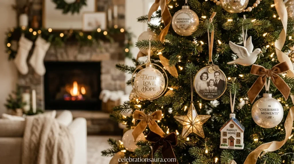 Use Elegant Christmas Tree Ornaments With Meaning