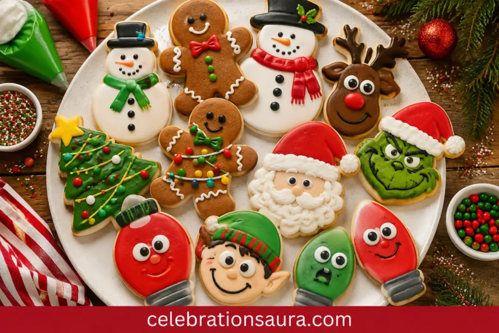 Fun and Funny Christmas Cookie Decorating Ideas