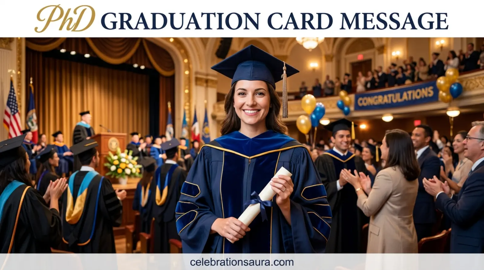 PhD Graduation Card Message