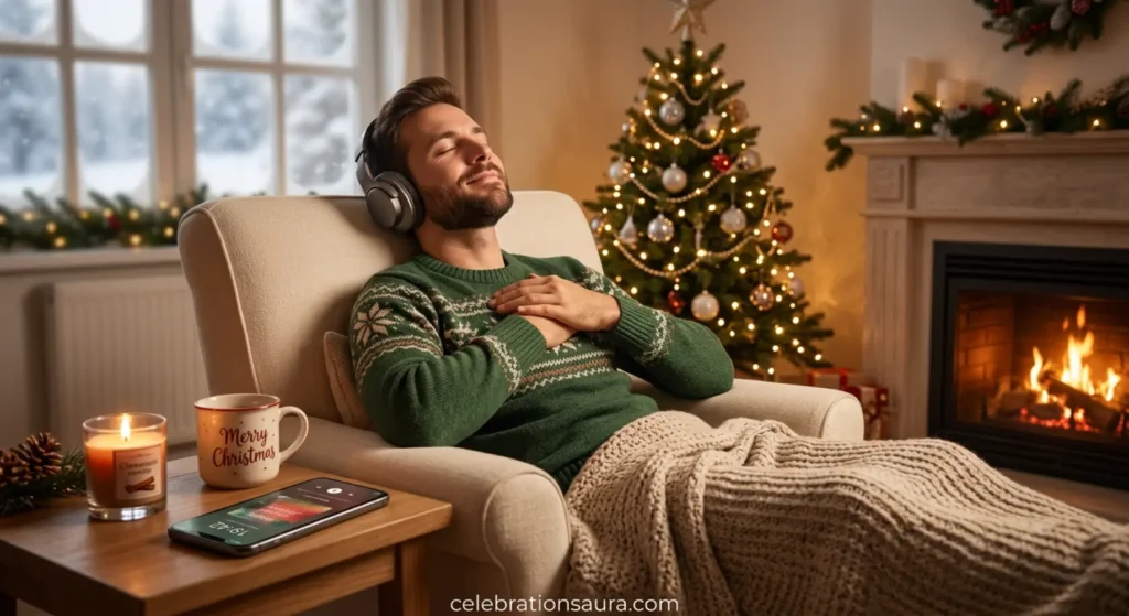 20-Minute Relaxing Christmas Music Timer for Quick Breaks.