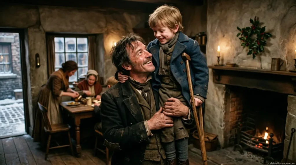What Does Tiny Tim's Relationship With Bob Cratchit Show?