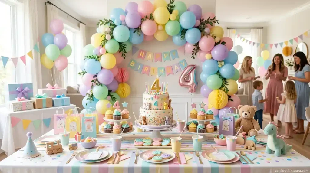 Unicorn and Rainbow Party