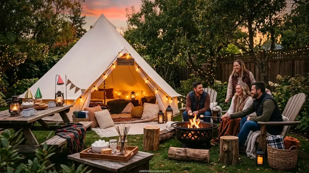 Backyard Campout Party