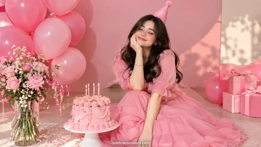 Try an Aesthetic Birthday Photoshoot With One Color
