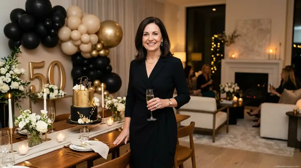 Make 50th Birthday Photoshoot Ideas Female-Focused and Timeless