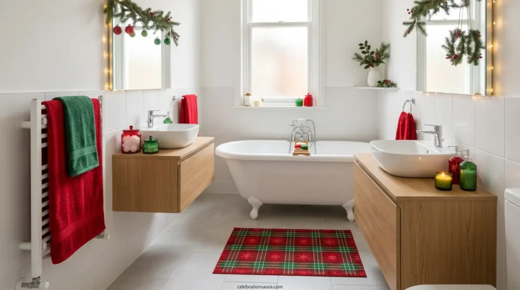 Create a Red-and-Green Classic Christmas Theme