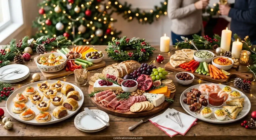 Build a Christmas Appetizer Spread First