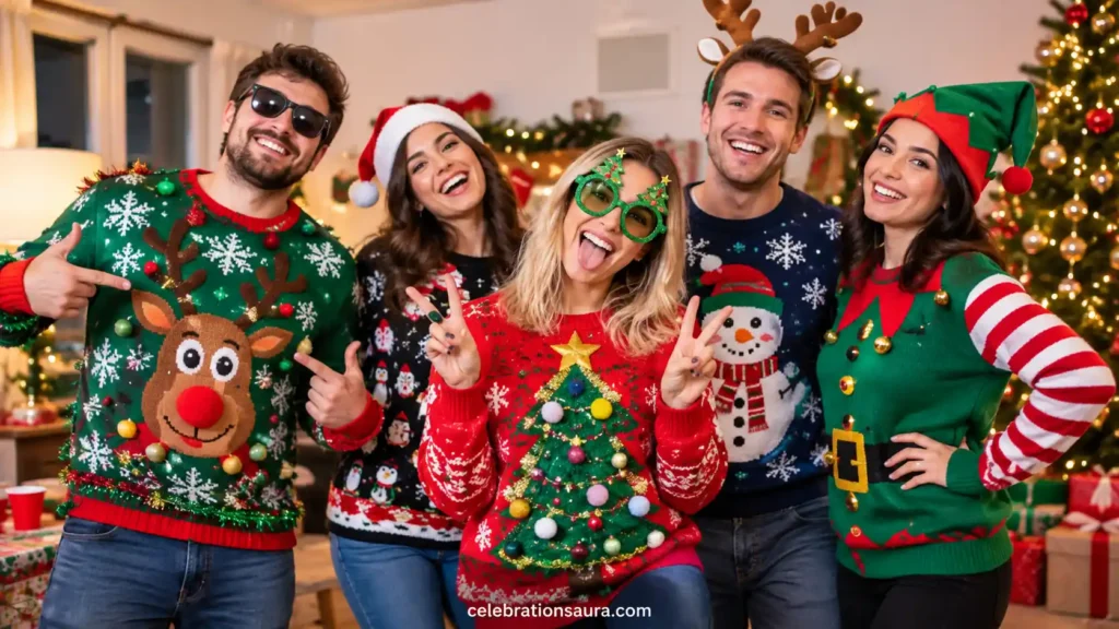 Ugly Christmas Sweater Contest
