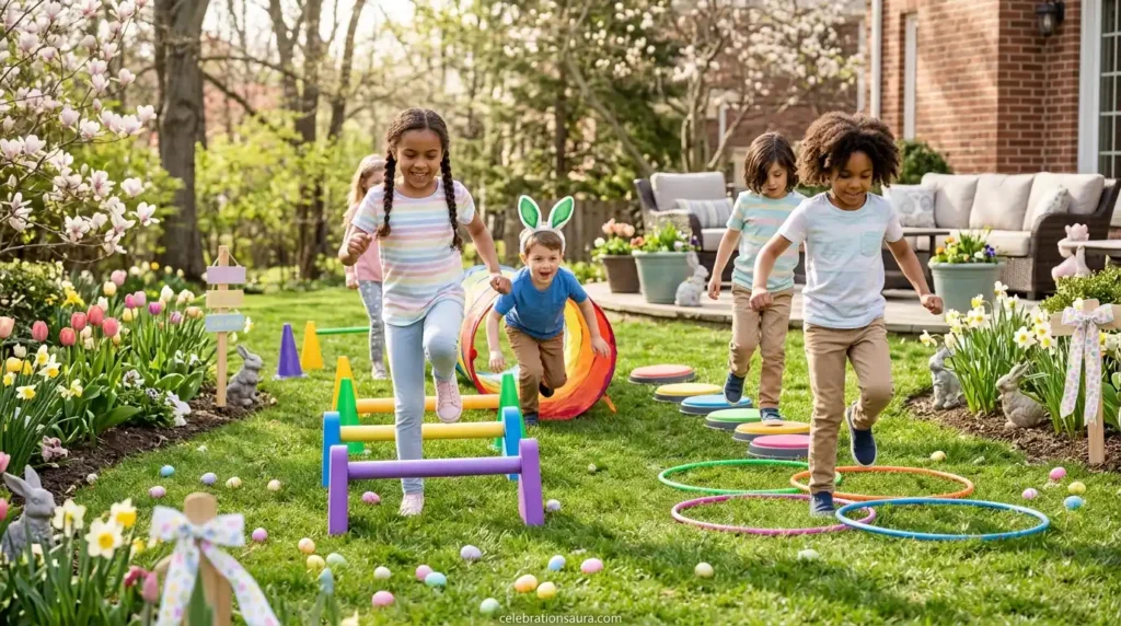 Create a Bunny Hop Obstacle Course