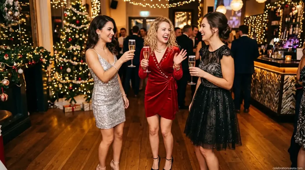 Pick Elegant Christmas Party Dresses Short for a Fun Night