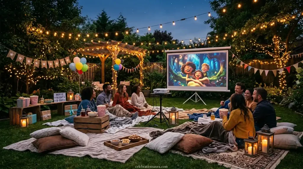 Plan a Backyard Movie Night