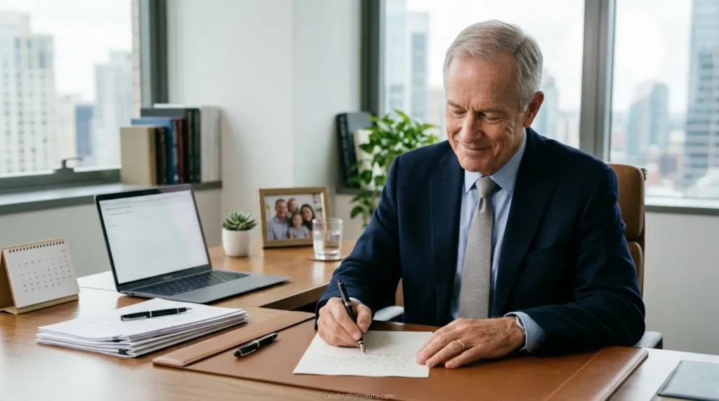 Retirement Letter for a Manager or Executive