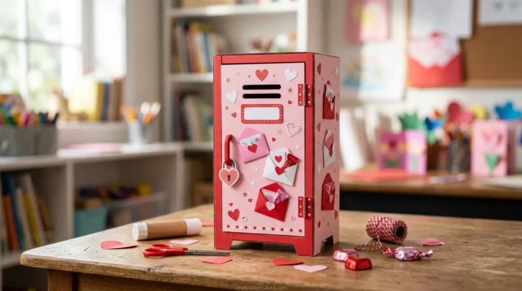 Valentine's Day Box Ideas for School: A Mini Locker