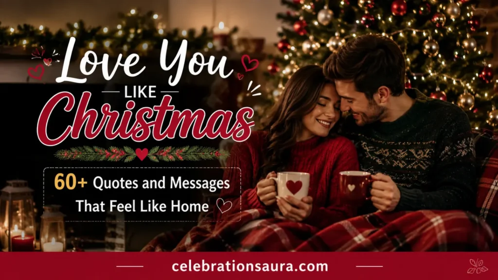 Love You Like Christmas: 60+ Quotes and Messages That Feel Like Home
