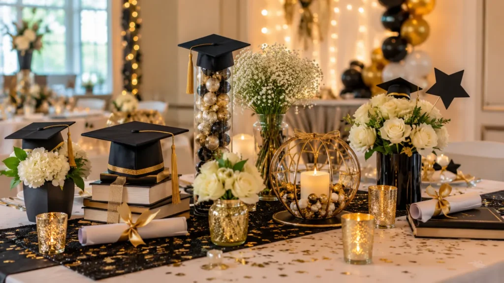 27 Graduation Centerpiece Ideas That Turn Any Table Into the Best One in the Room