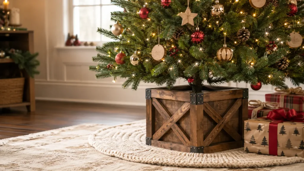 25 DIY Christmas Tree Stand Ideas That Actually Hold Your Tree Steady