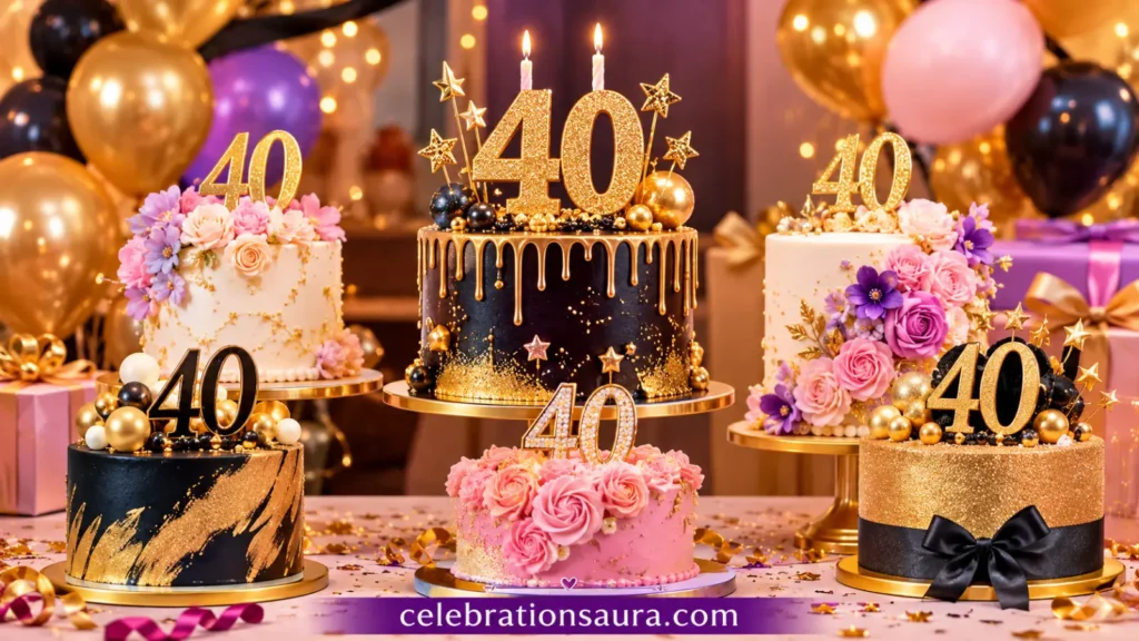 40th Birthday Cake Ideas: 21+ Showstopping Designs for Every Style and Budget