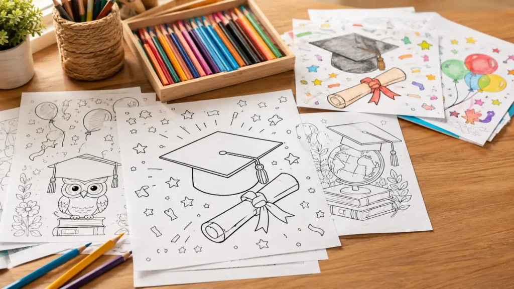 Graduation Coloring Pages: 27 Free Printable Ideas for Every Age