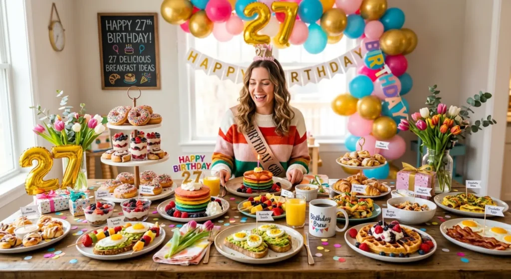 27 Birthday Breakfast Ideas That Turn a Normal Morning Into a Celebration
