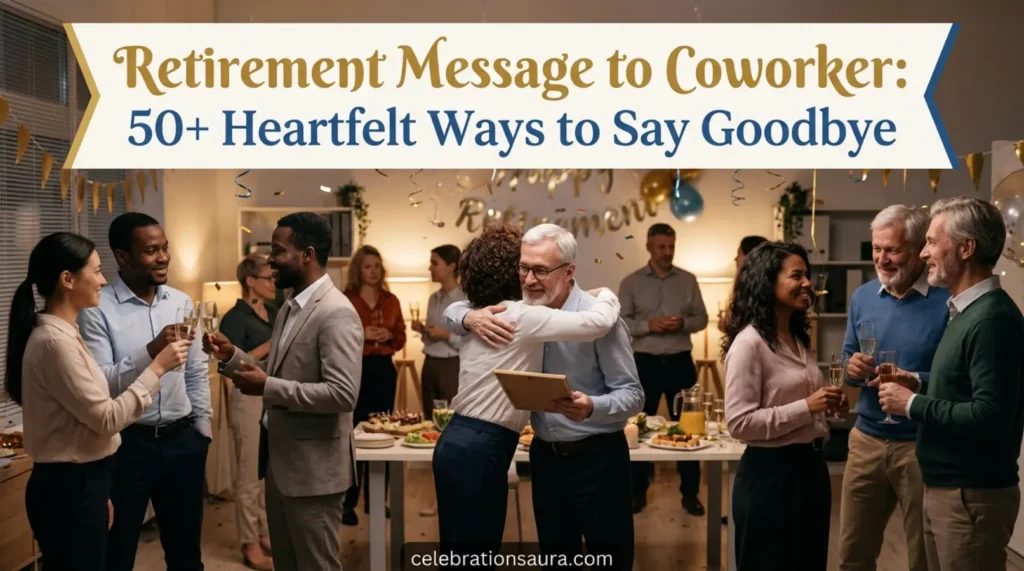 Retirement Message to Coworker: 50+ Heartfelt Ways to Say Goodbye