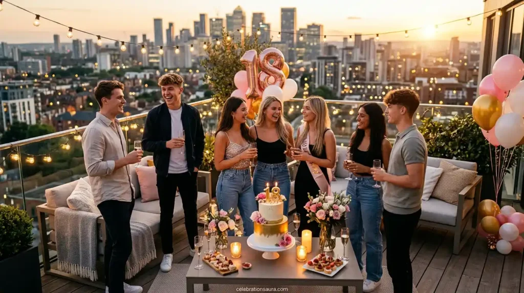  Arrange a Rooftop or Terrace Celebration 