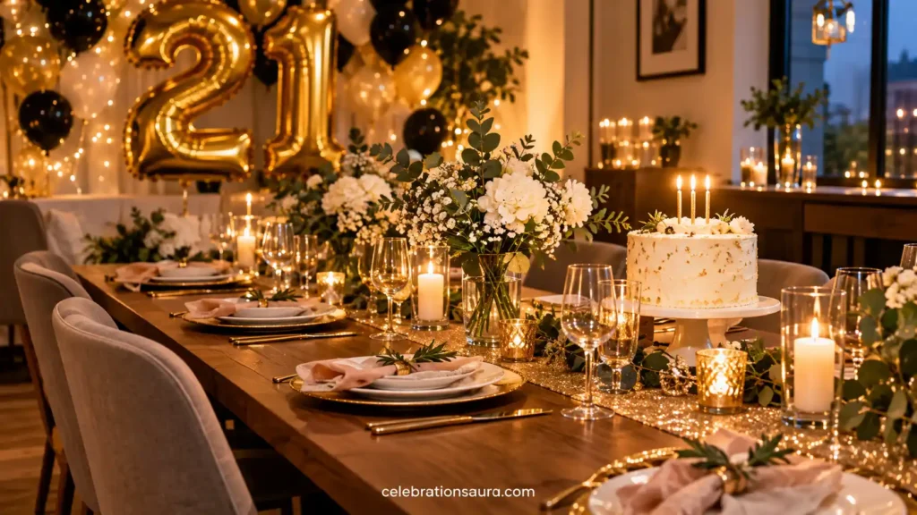 Host a 21st Birthday Dinner Party