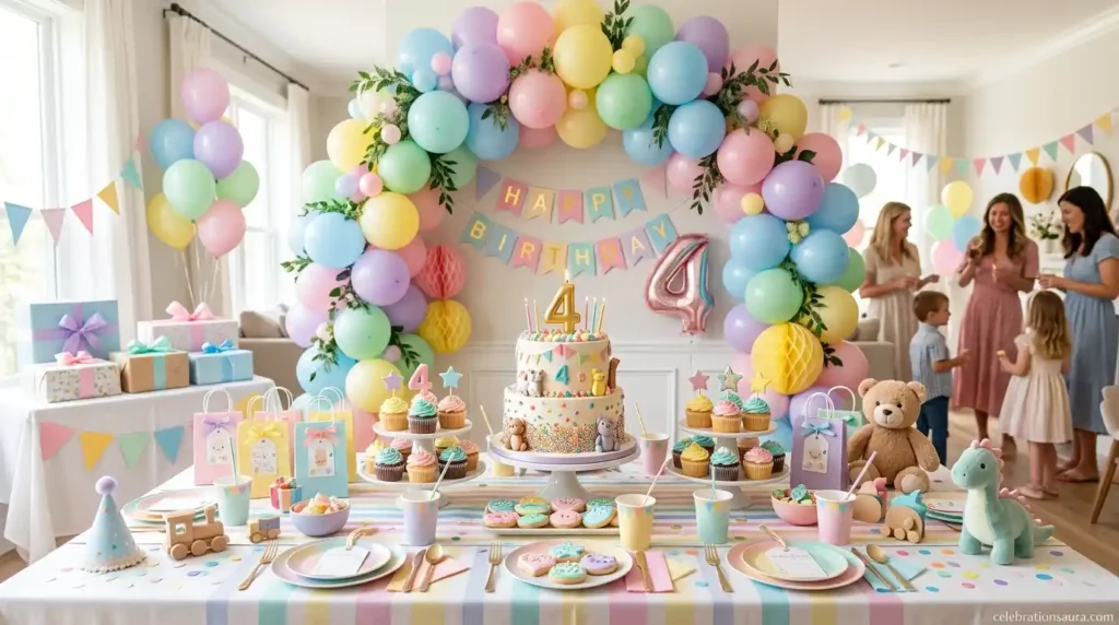 4 Year Old Birthday Party Ideas