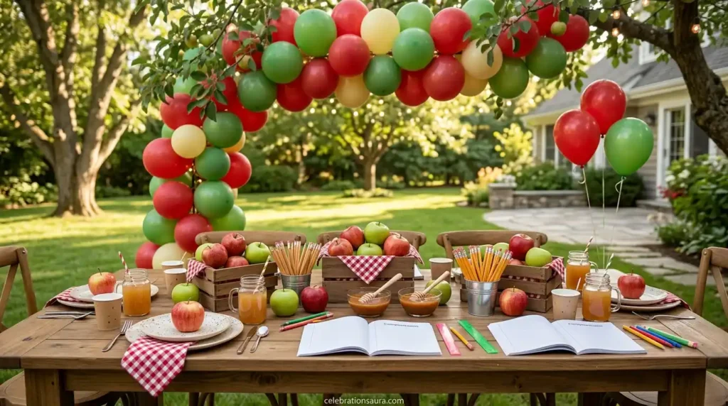 Create an Apple-Themed Welcome Party