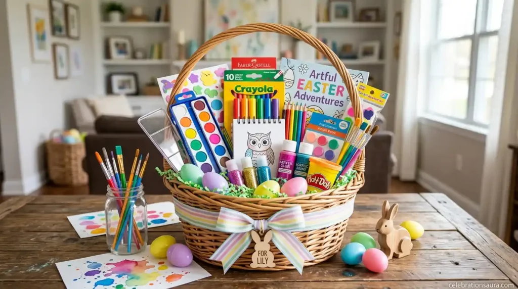 Easter Basket Ideas for Kids Who Love Art