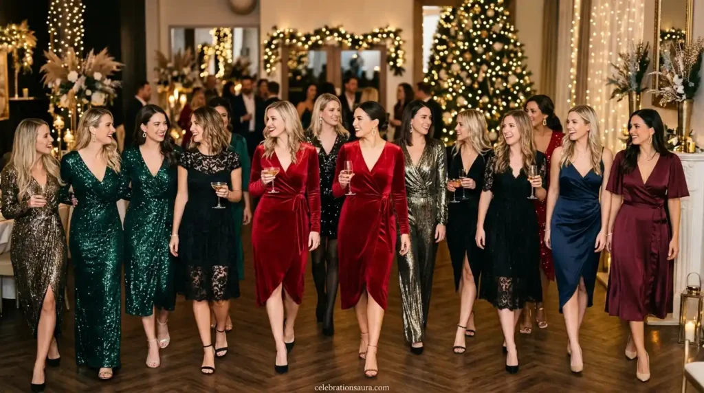 elegant christmas party dresses: 20+ Stylish Ideas for Every Celebration