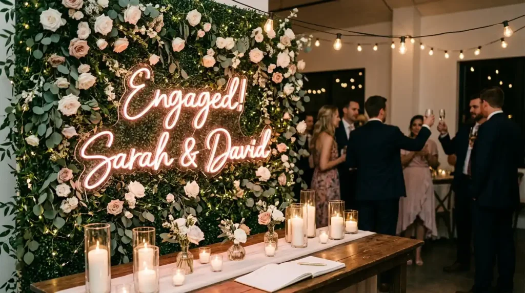 Use a Romantic Neon Sign