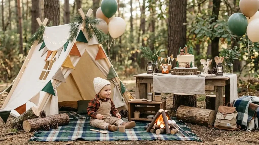 Little Camper Birthday Party 
