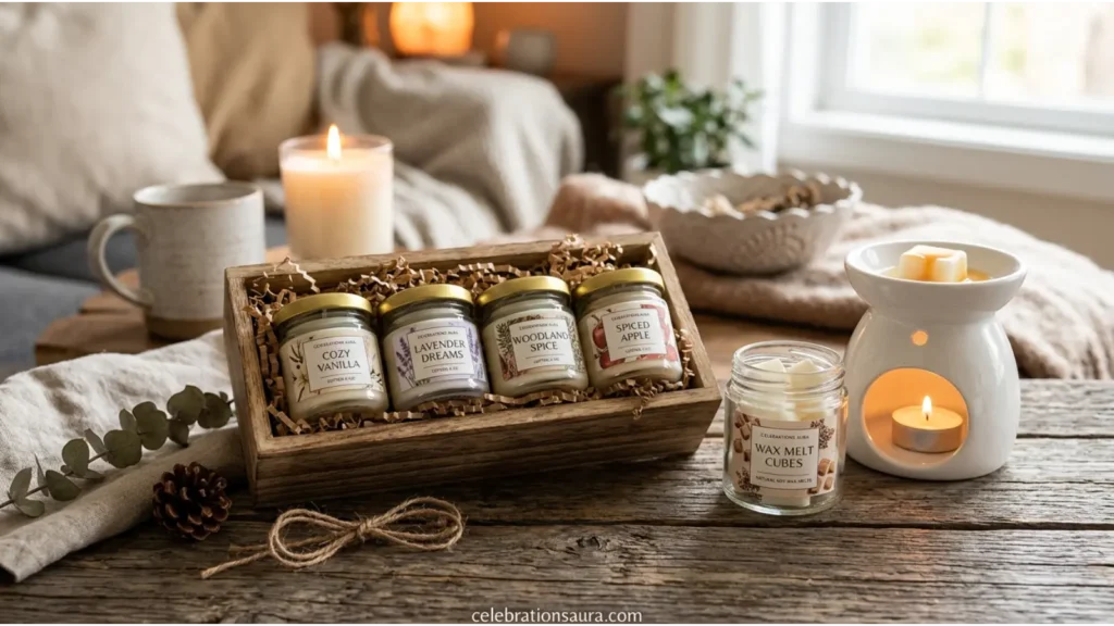 A Mini Candle or Wax Melt Set