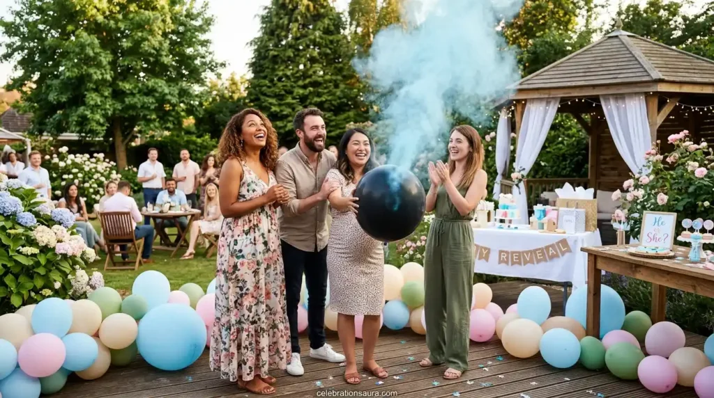 Outdoor Gender Reveal Party Ideas