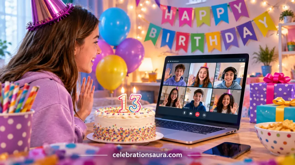 Host a Virtual Birthday Party for 13-Year-Olds