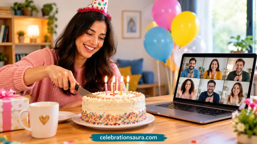  Arrange a Virtual Cake-Cutting Celebration