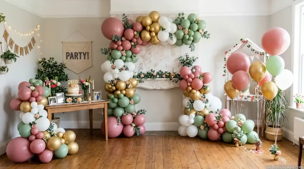 Design Simple Balloon Decoration Ideas Without Helium