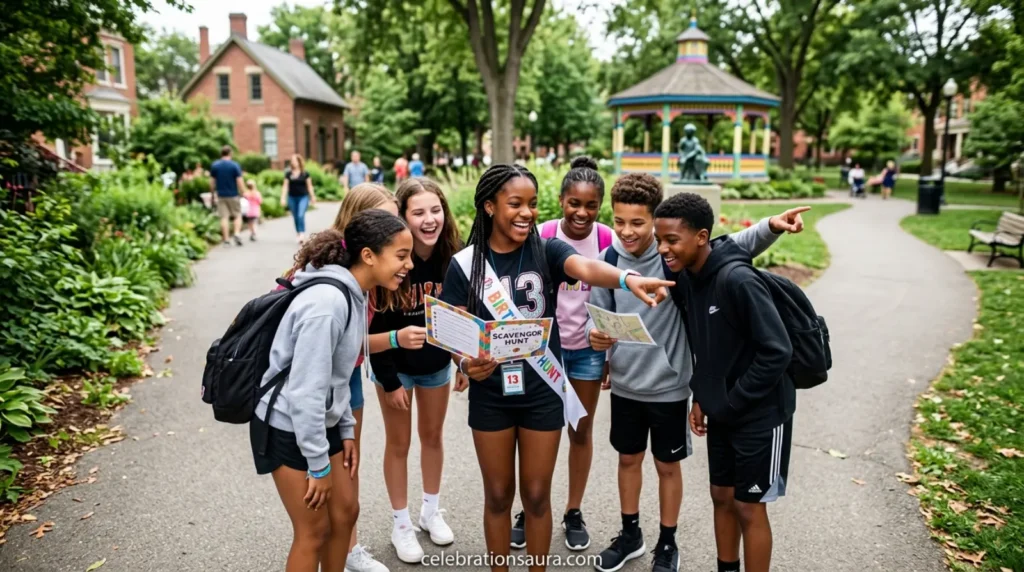 13th Birthday Scavenger Hunt Ideas