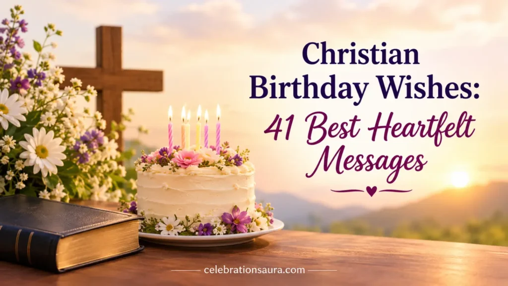 Christian Birthday Wishes: 41 Best Heartfelt Messages